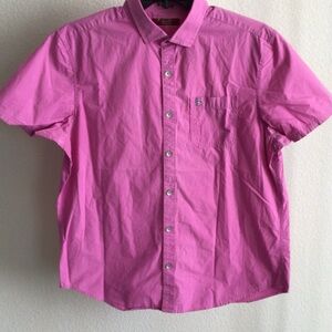 M010Original Penguin Casual Pink Button-Down Shirt